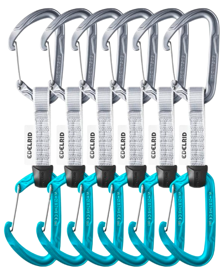 Edelrid Pure Wire Set Sixpack Quickdraw (10cm)