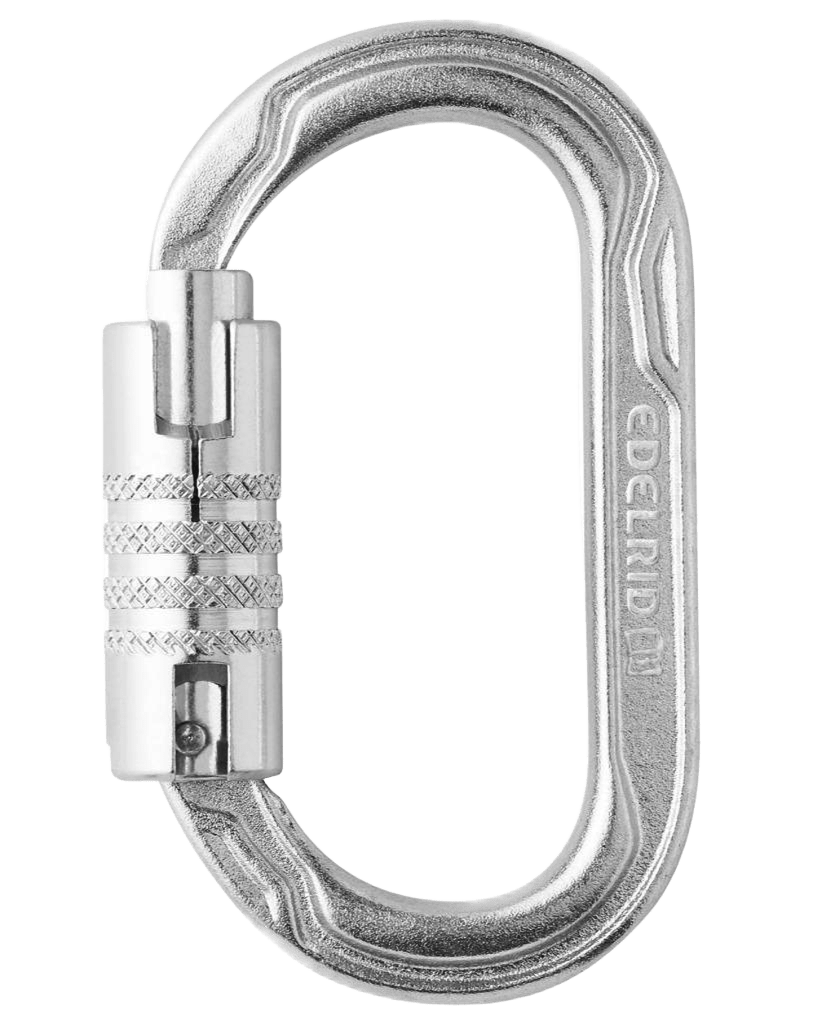 Edelrid Oval Power Steel Ansi Carabiner