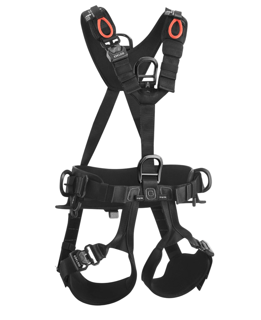 Edelrid Vertic Triple Lock Black II (Full Body Harness)