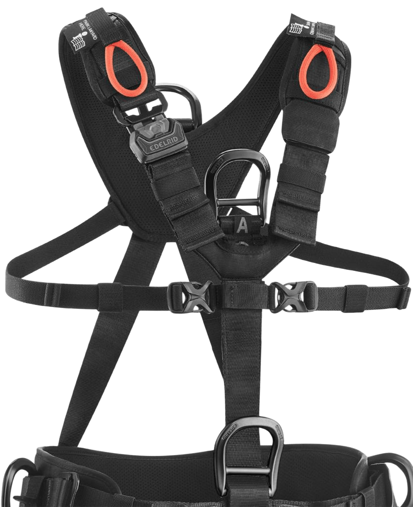 Edelrid Vertic Triple Lock Black II (Full Body Harness)