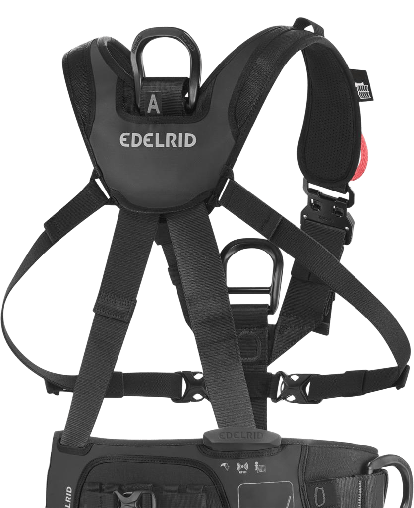 Edelrid Vertic Triple Lock Black II (Full Body Harness)