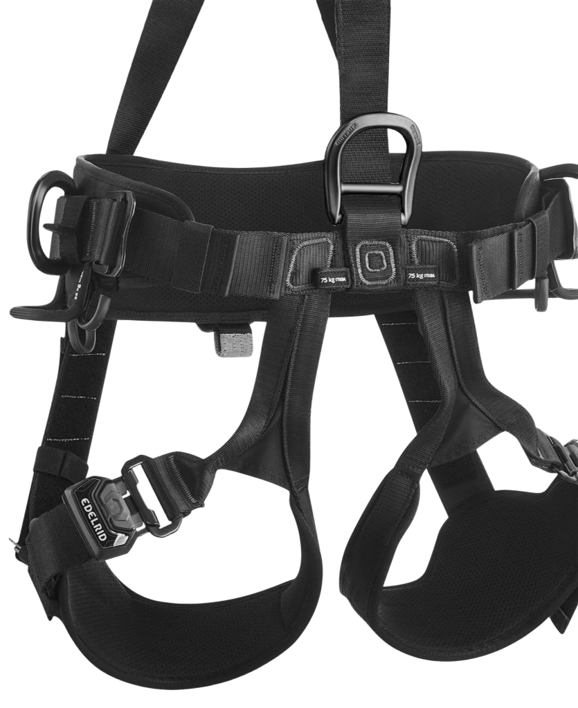 Edelrid Vertic Triple Lock Black II (Full Body Harness)