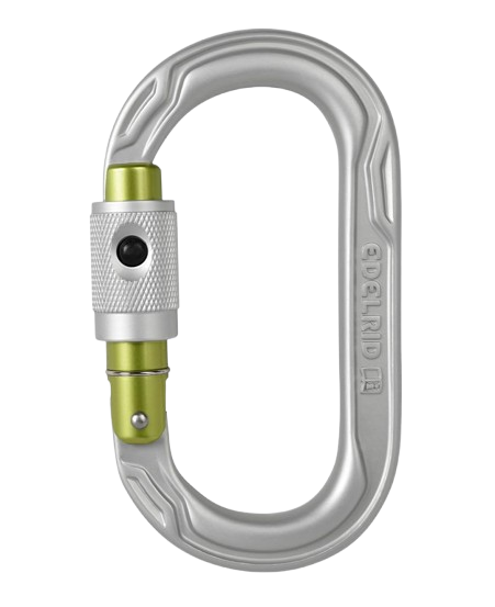 Edelrid Oval Power 2500 Permalock Carabiner