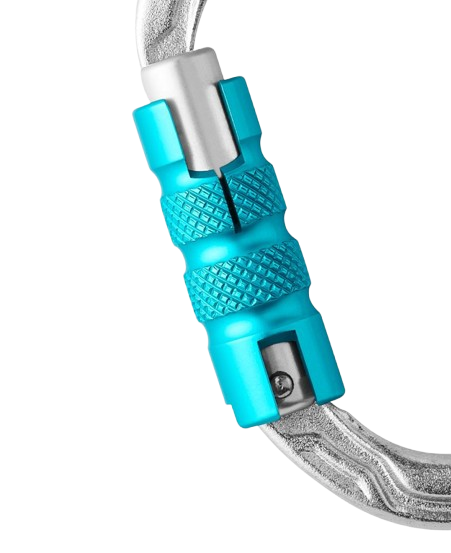 Edelrid Oval Power Steel Triple Carabiner