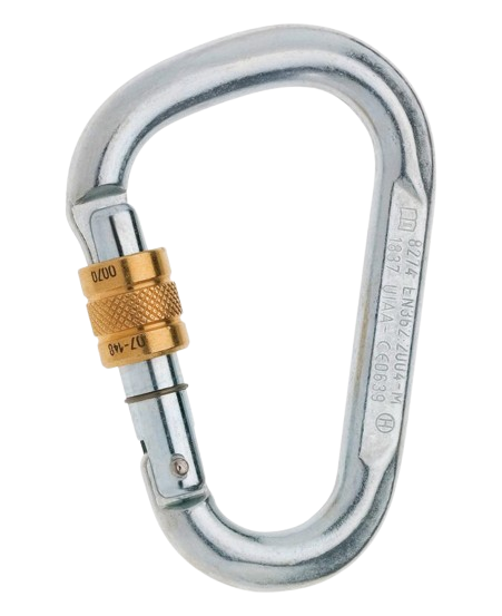 Edelrid Steel HMS Screw Carabiner