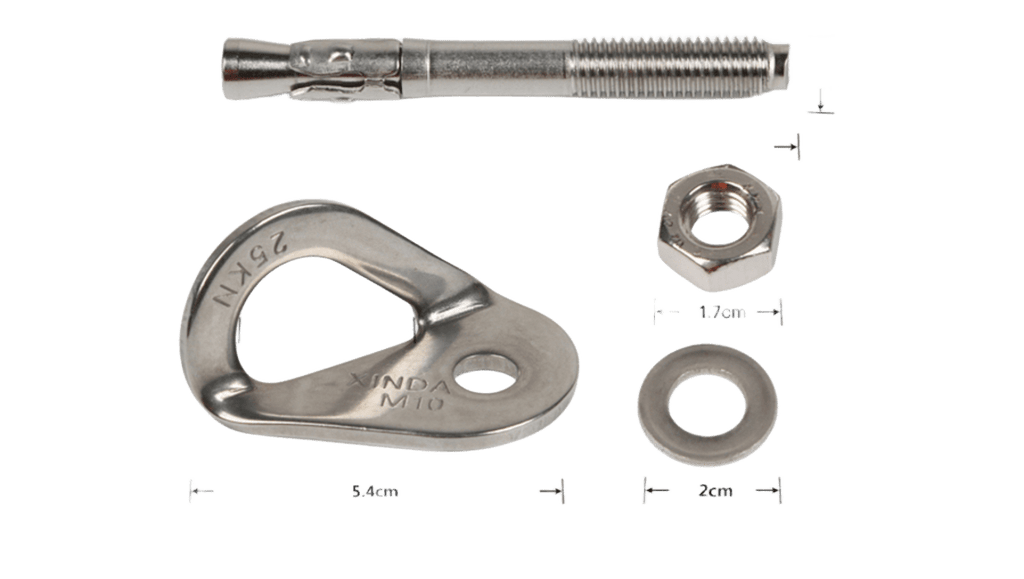 Xinda Hanger Bolt Set Stainless Steel 304 M10