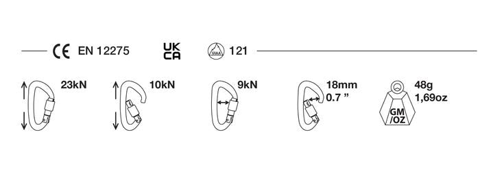 Wildscrew Screwgate Carabiner