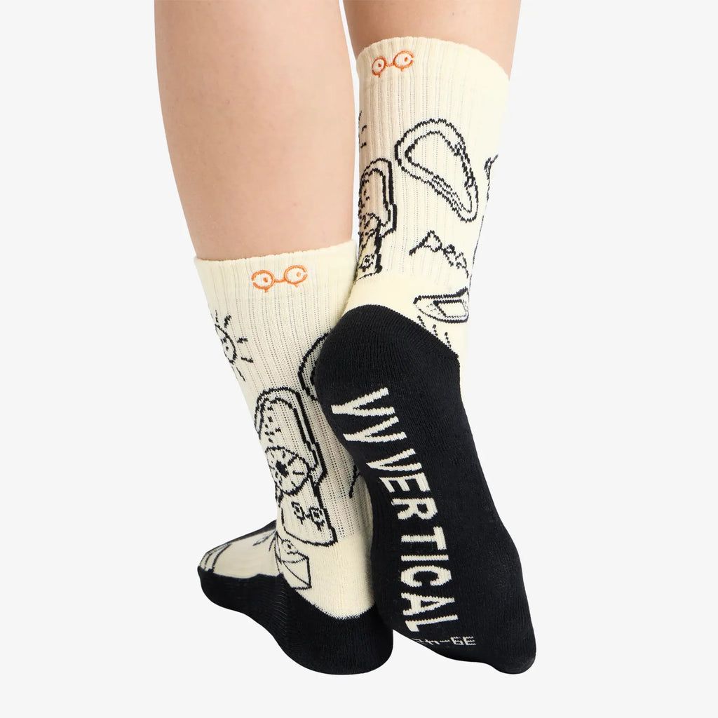 YY Vertical Climber Doodle Socks