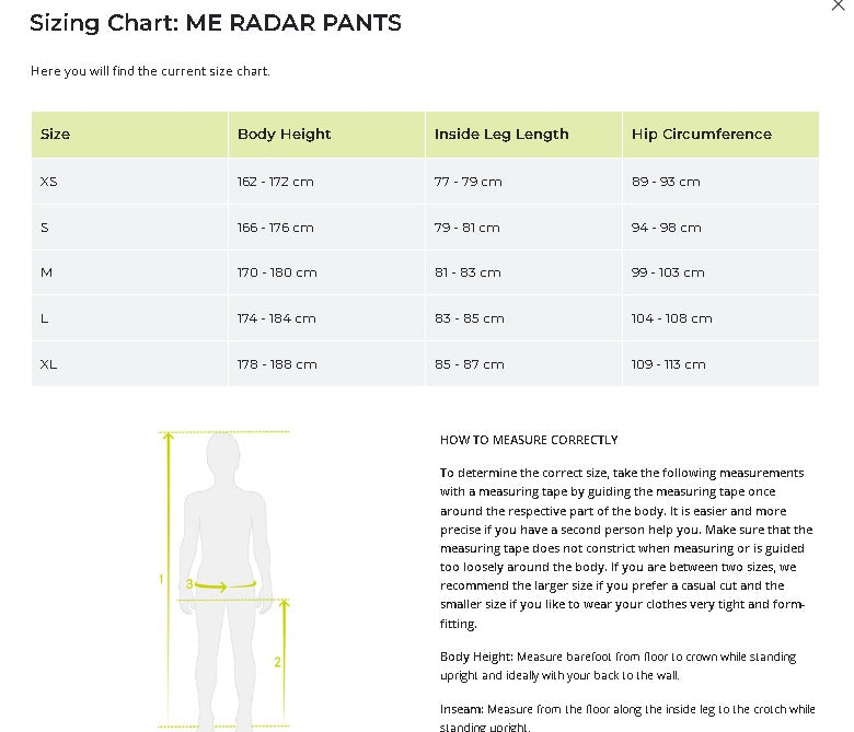 Edelrid Me Radar Pants
